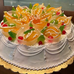 Cassata Cake colorful layered creamy cake full cake