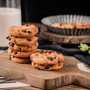 Chocolate Butter Cookies crispy buttery chocolate biscuits
