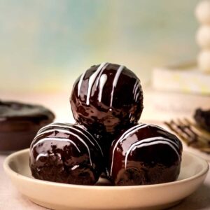 Chocolate Rum Ball rich cocoa coated chocolate dessert balls