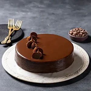 Chocolate Paste Cake rich creamy chocolate cake full cake
