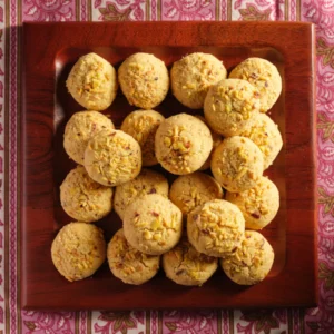 Kaju Nankhatai Cookies buttery crumbly cashew biscuits