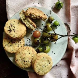 Kalonji Namkeen Cookies crispy nigella seed savory biscuits