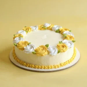 Pineapple Cake full cream cake with pineapple topping